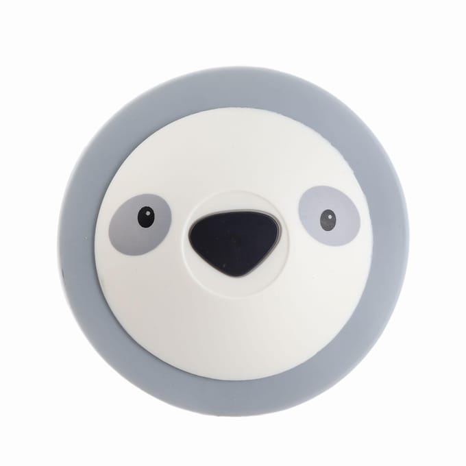 Cache Bonde de Sol Mignon Dessin Animé Silicone Bouchon de Vidange d'Évier Couvercle pour Toilettes Salle de Bain Baignoire gray