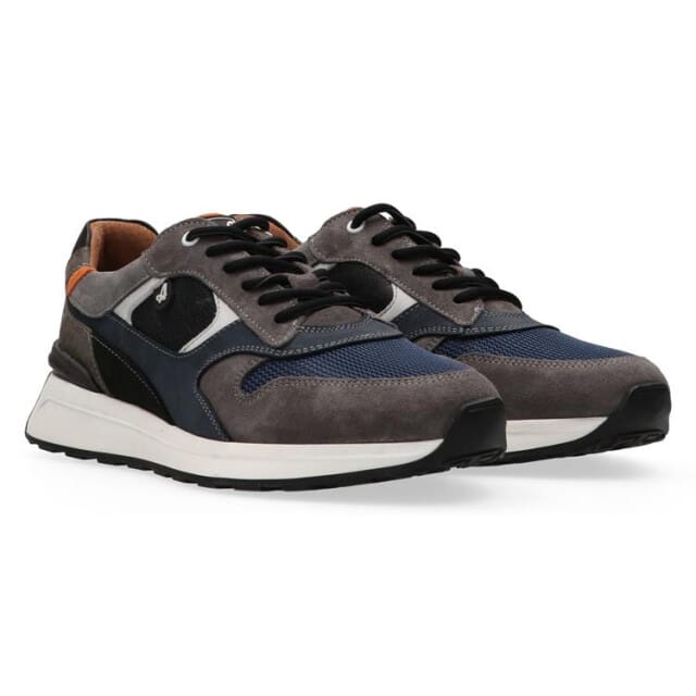 Australian Kyoto SJK Blue Grey Brick Heren Sneakers - Multi - 44