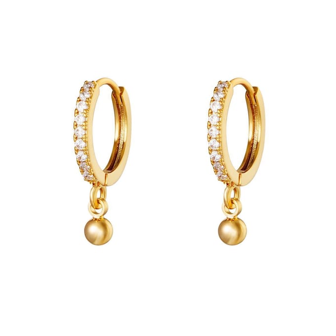 Oorbellen Deveny - Yehwang - Oorbellen - One size - Goud