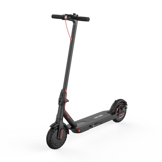 Trottinette Électrique NANROBOT H1 pour le Trajet Quotidien, Pneus Pleins 8,5″, Application Intelligente Bluetooth noir