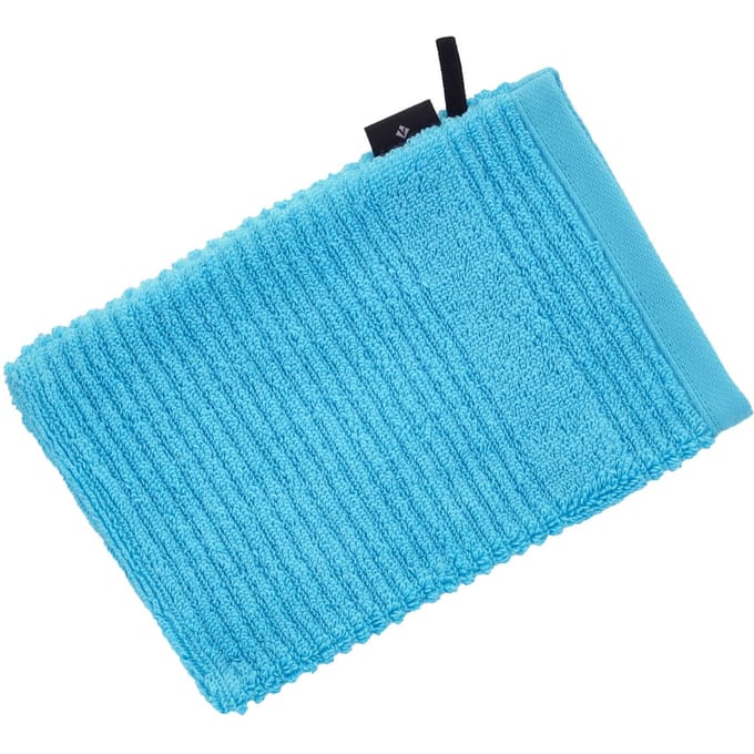 Vossen Morgen Badstof Washandschoen (Ijsblauw)