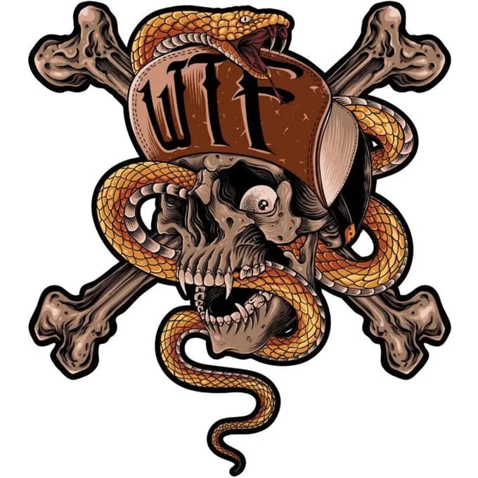 Stickers Lethal Threat Beer Reaper
