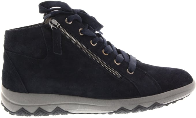 Dames Veterschoenen Waldlaufer H-teresa Donkerblauw - Maat 5