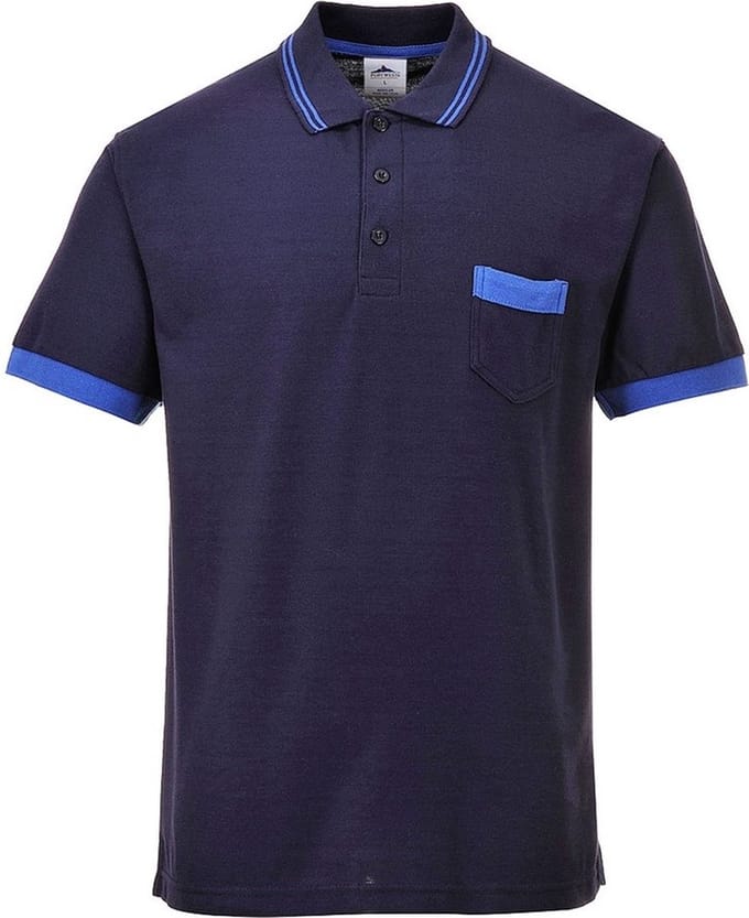 Portwest TX20 Polo Shirt - Navy - Large