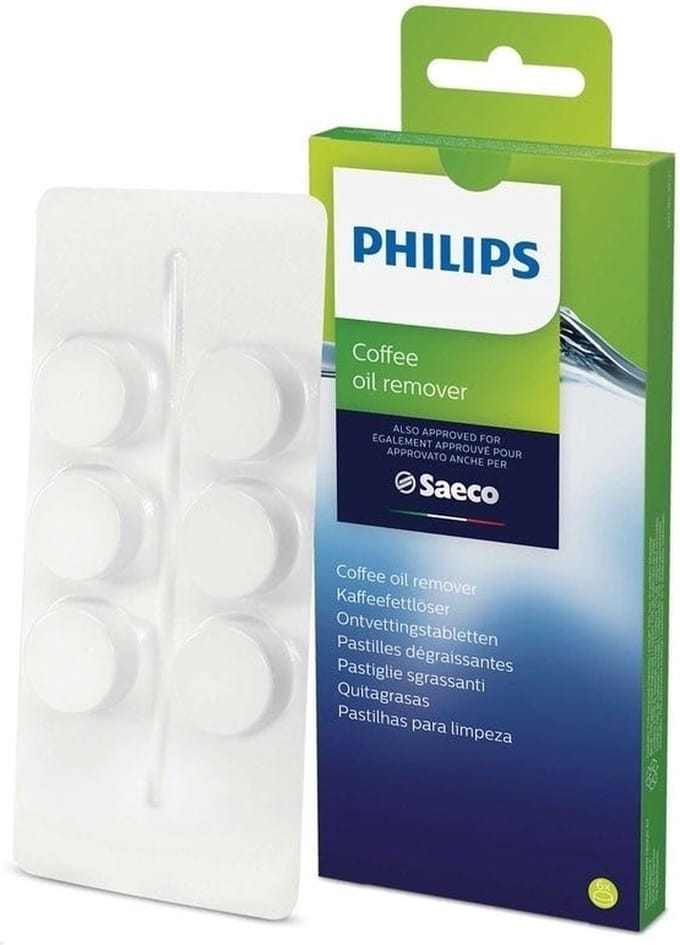 2x Philips / Saeco Koffieolieverwijderingstabletten (6st.) CA6704