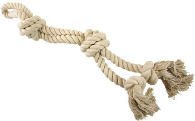 Flosstouw Halter Wit Groot