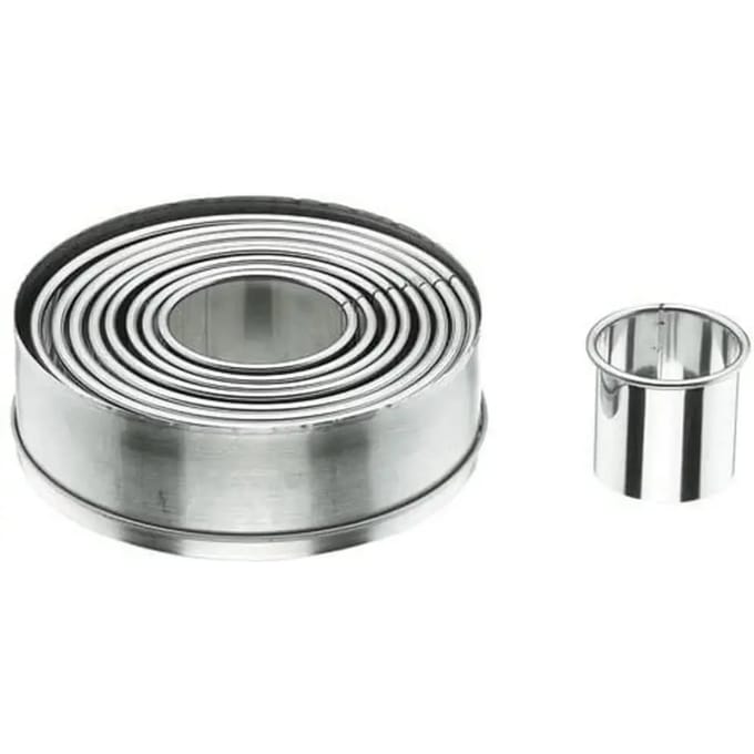 Ronde taartring Lacor 9x4,5 cm