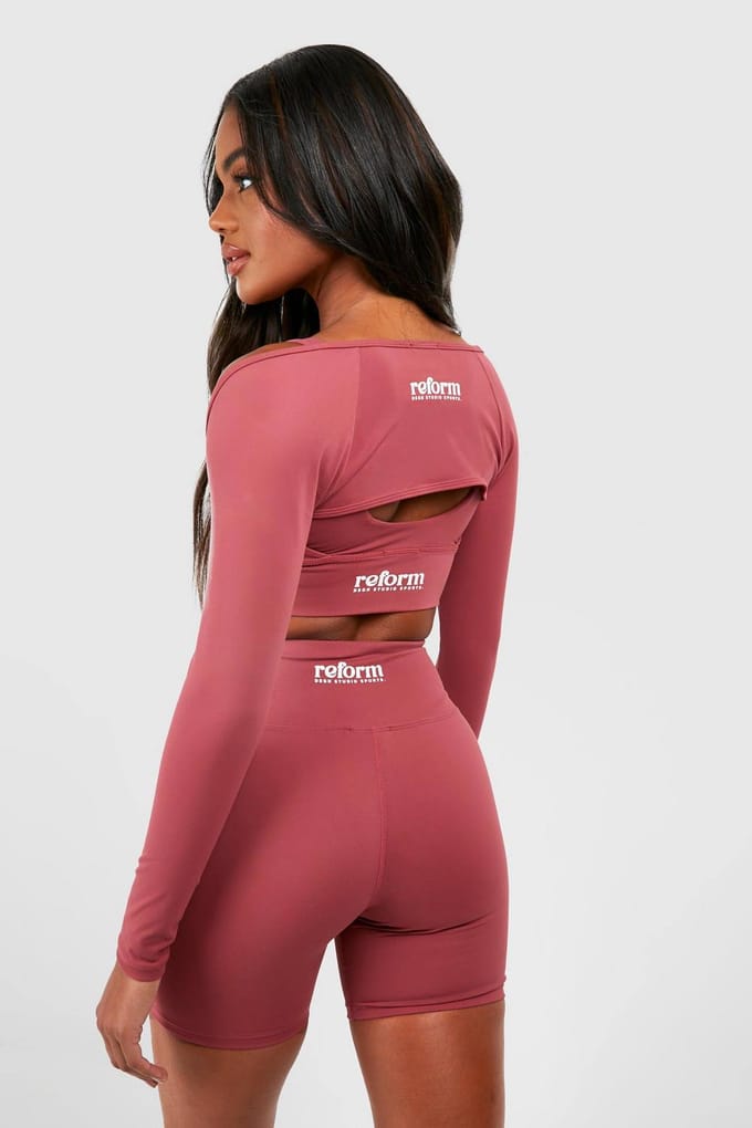 boohoo Dames Premium Sculpt Reform Bolero | Roos | Maat: Small