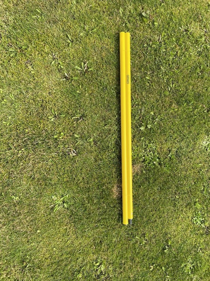 Geveerde voet met spike voor sla om stangen 25mm