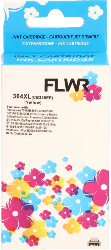FLWR - Cartridges / HP 364XL / geel / Geschikt voor HP