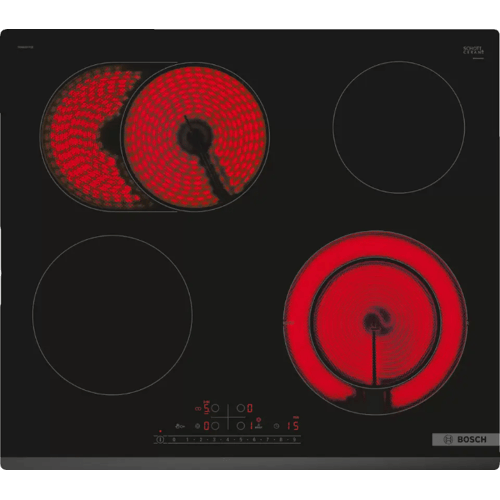Bosch Serie 6 PKN631FP2E Zwart Ingebouwd Keramisch 4 zone(s)