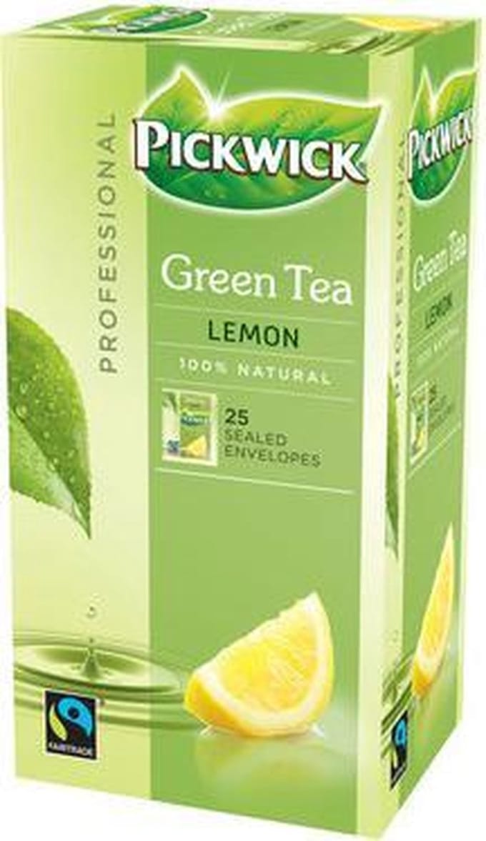 Pickwick - Professional Green Tea Lemon - 3x 25 zakjes