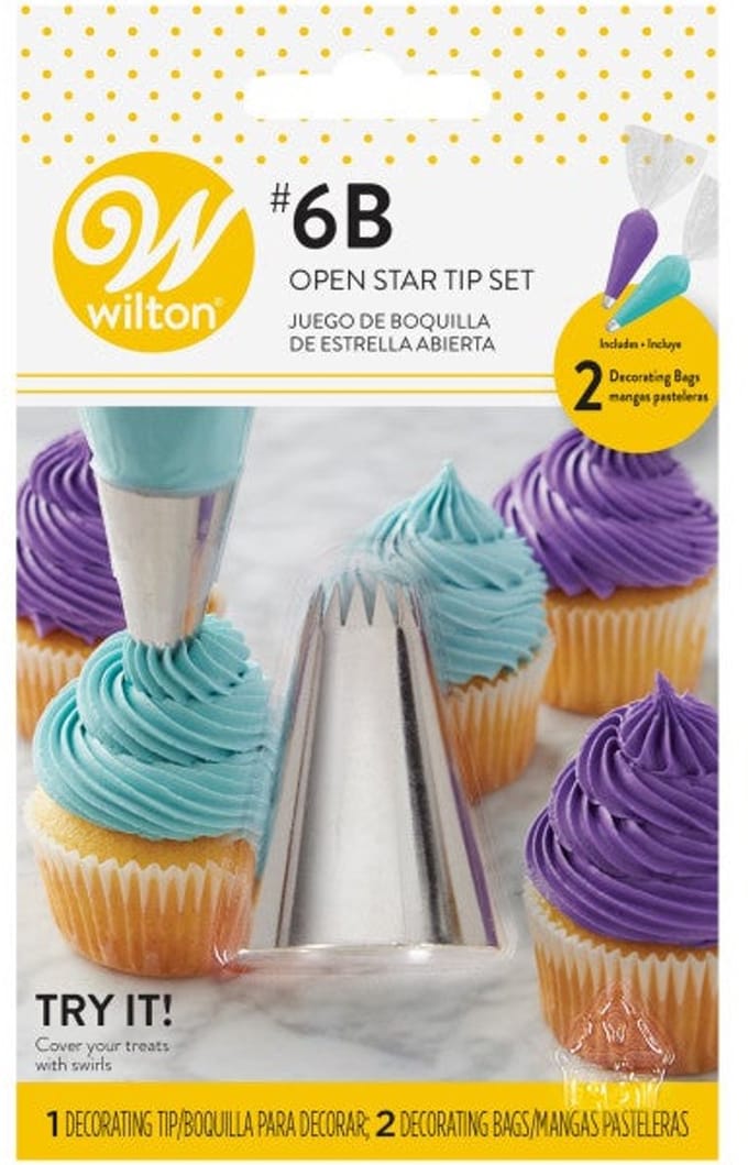 Wilton Spuitmondje Open Star set/3