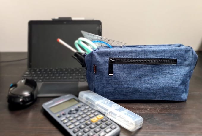 Etui Jongens - Etui Meisjes - Etui Voor School - Unisex - Blue