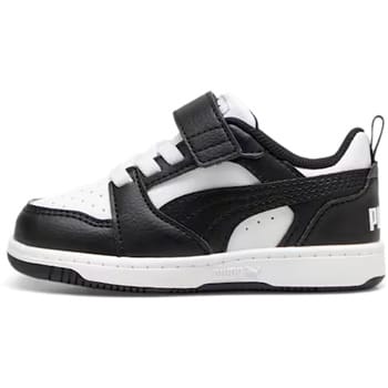 PUMA Puma Rebound V6 Lo AC+ Inf Unisex Sneakers - Puma White-Puma Black