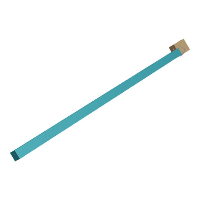 AEG afvoerslang, set, intern, L=915mm 140204429033