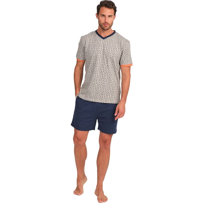 JJBFH5400 Kurzarm-Pyjama für Herren