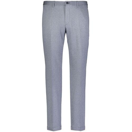 Roy Robson Broek Slim Fit Cupro Blend Licht Blauw / male