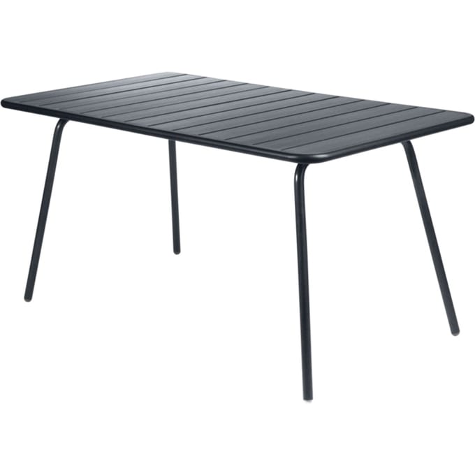 Fermob LUXEMBOURG tafel - 47 antraciet mat - 143 x 80 cm