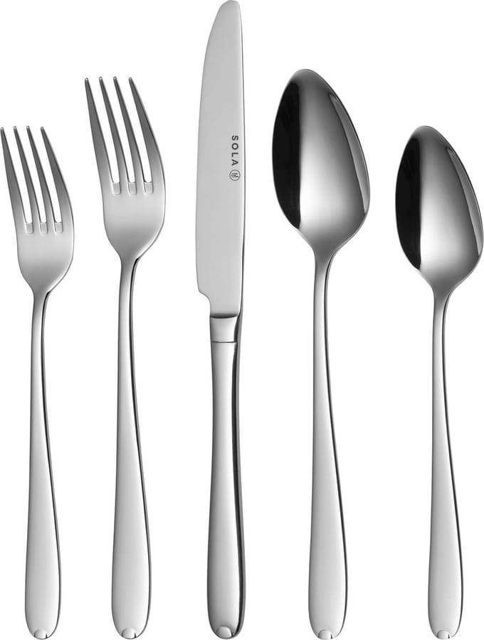 Sola Fleurie Bestekset 8 persoons - 70 delig - Edelstaal 18/10