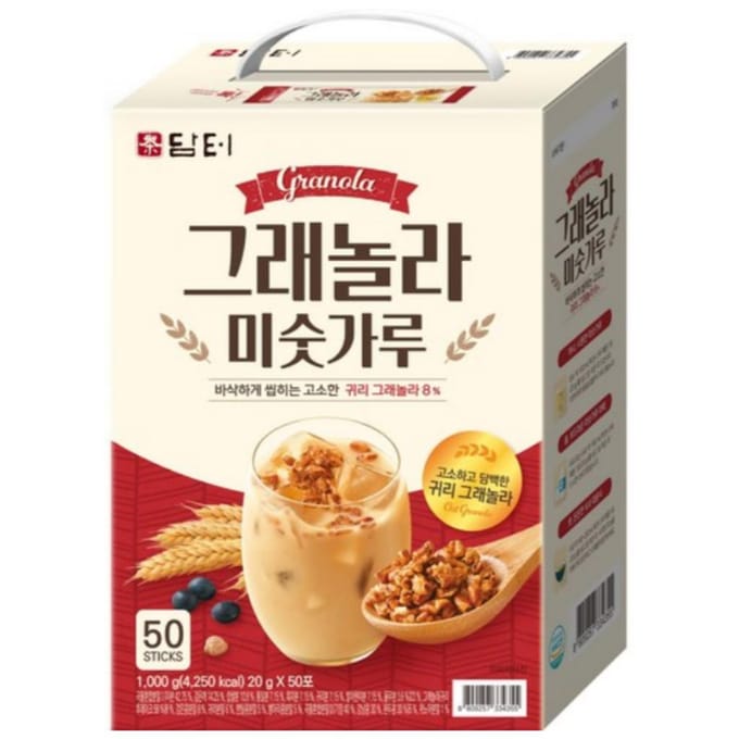 [Damtuh] Granola Misugaru 1kg(20gx50EA) gray