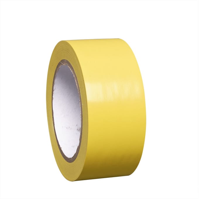 Proline vloermarkering tape, geel 50 mm