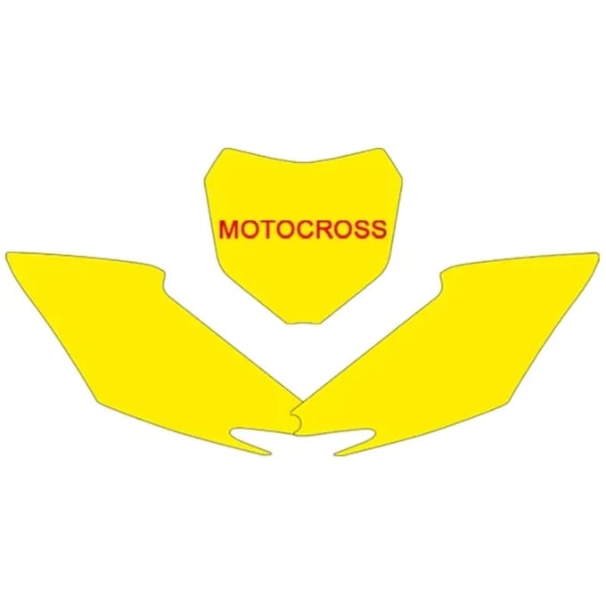 Motorplaat Blackbird Racing Honda CRF250R/450R (x3)