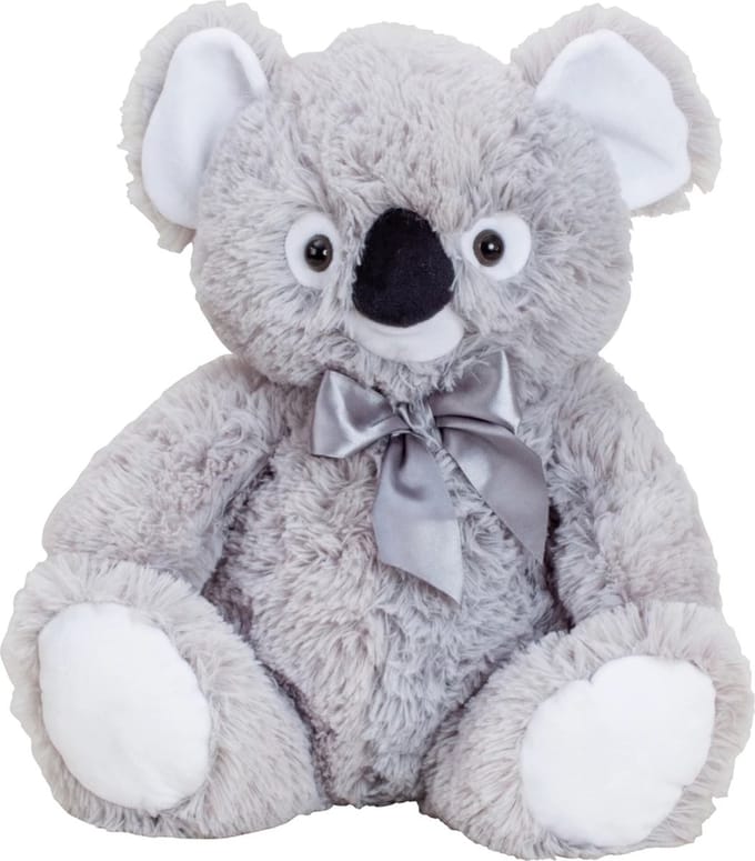 KOALA beer knuffel - 40 cm. groot! - Koalabeer knuffeldier grijs - superzachte knuffel