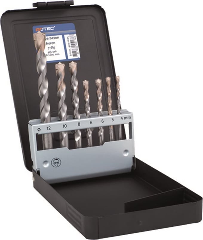Rotec 7 dlg. Cass. UNIDre-boren 4,0-12,0 mm