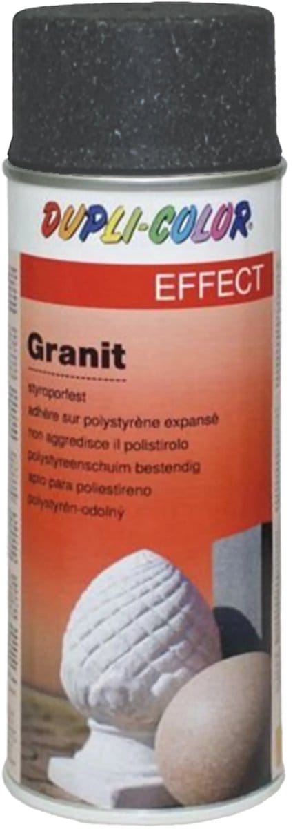 DupliColor Graniet Verf Zwart Spuitbus 400ml