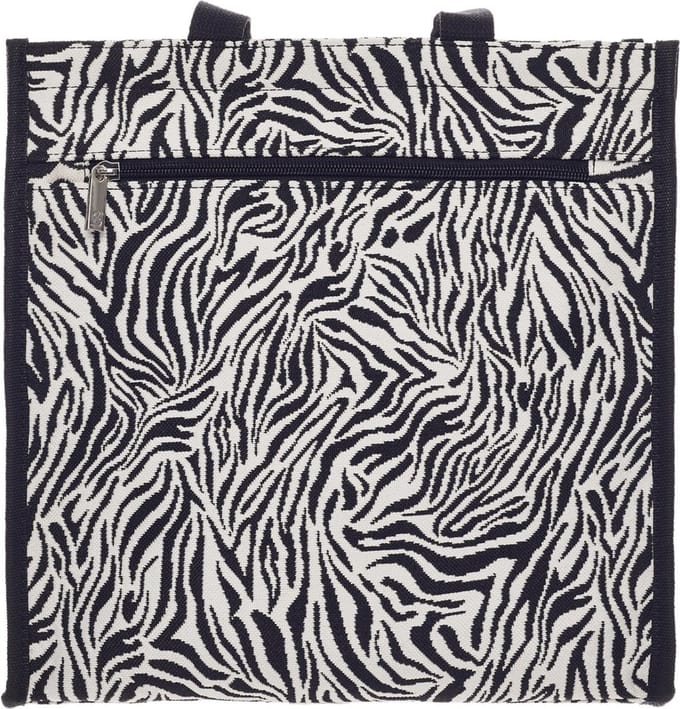 Cityshopper - Schoudertas - Zebraprint - Zebra - Zwart - Wit