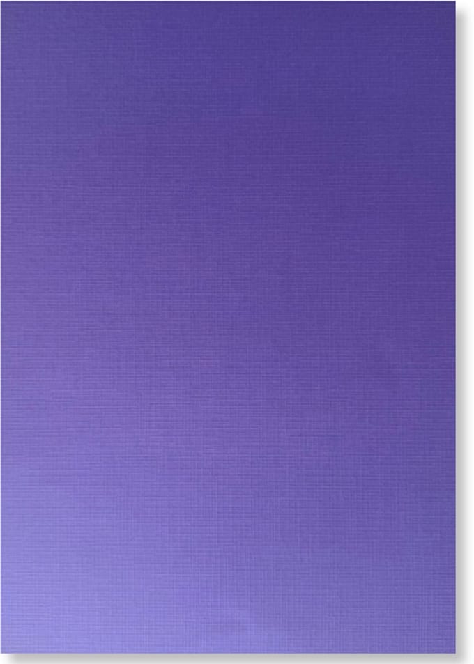 20 Linnen Kaarten papier - A4 - Violet - Cardstock - 29,7x21cm - 240 grams - Karton