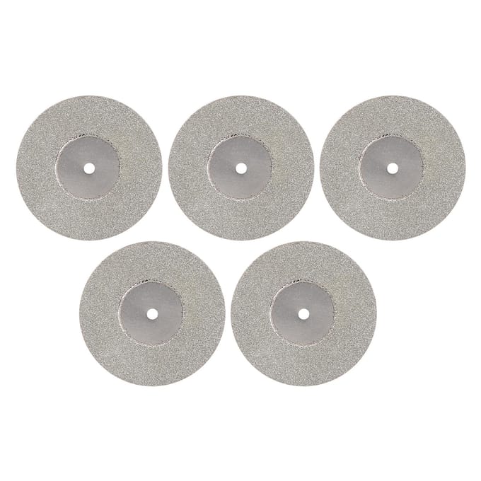 5 stuks Set Tandheelkundige Dubbelzijdige Diamantschijf Tandheelkundige Snij- Polijstschijf Mondverzorgingsgereedschap0# white