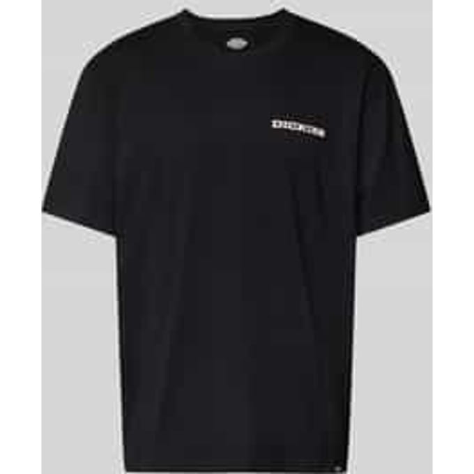 T-shirt met labelprint