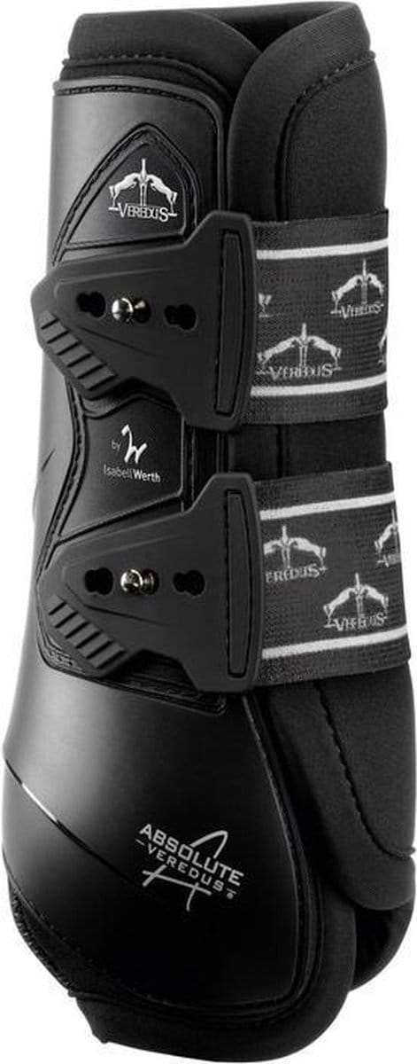Veredus Beenbeschermers Absolute Elastic Achterbenen - Black - M