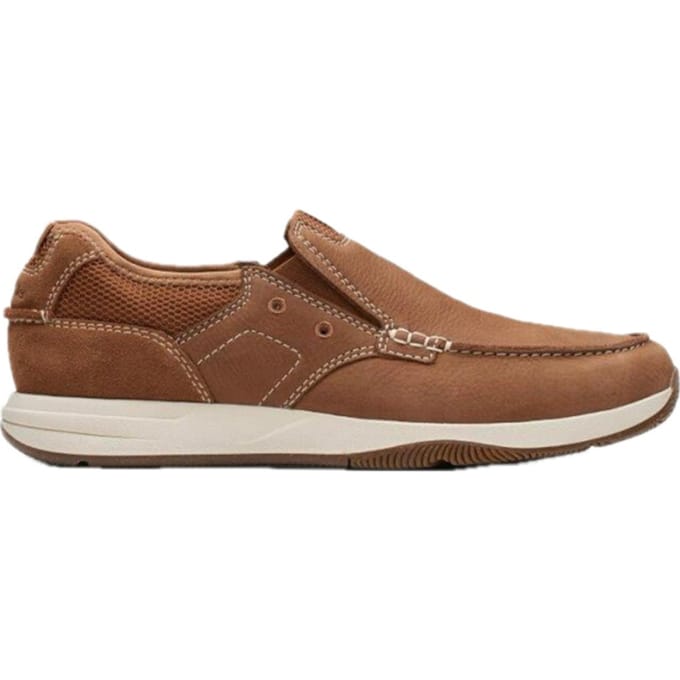 Clarks Sailview Step - heren instapper - Bruin - maat 42.5 (EU) 8.5 (UK)