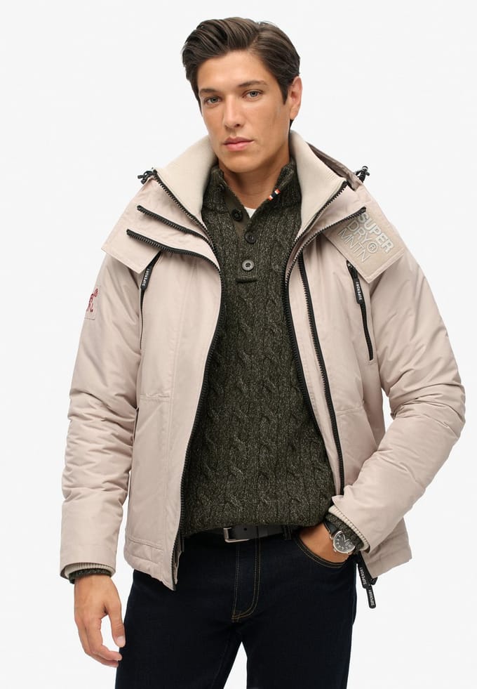 Superdry - Mountain Windbreaker met capuchon - Heren