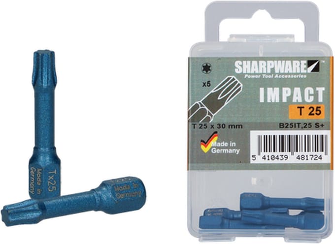 Wovar Impact bit TX 10 Industriële kwaliteit | Doos 5 stuks