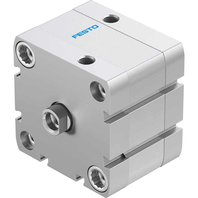 Festo Compacte Cilinder 63mm Boring 10mm Slag ISO 21287 Dubbelwerkend - 572700 - P2BSF