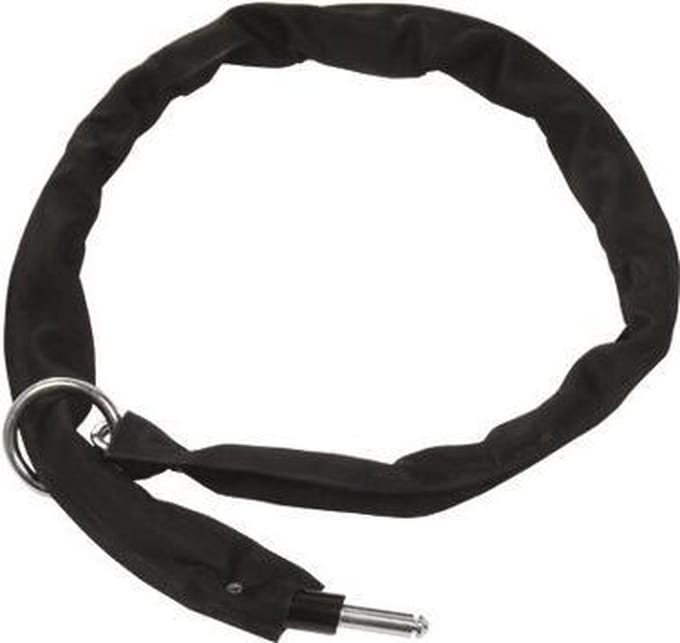Insteekketting 5,5mmx140cm zwart voor AXA Defender slot