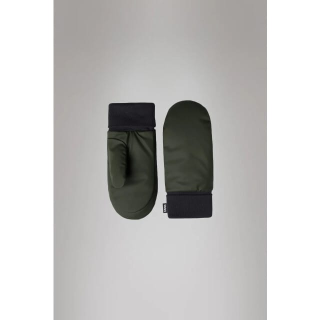 Rains Alta puffer mittens w2t3 green 16070
