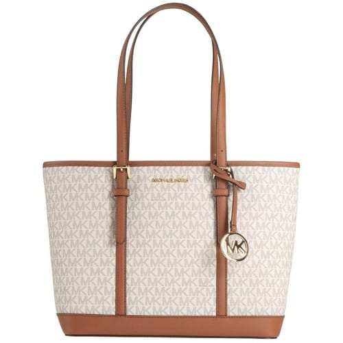 Handtas Dames Michael Kors 35T0GTVT3V-VANILLA Beige 39 x 29 x 16 cm