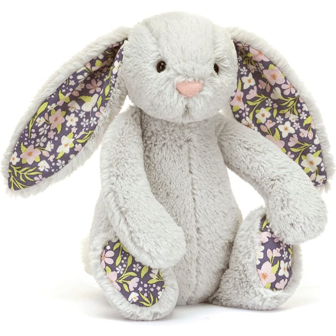Jellycat knuffel blossom bunny silver bloom small