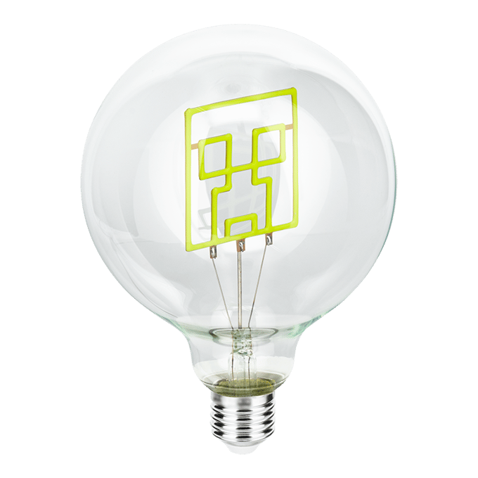 Minecraft Creeper ledlamp (E27 fitting) van Paladone