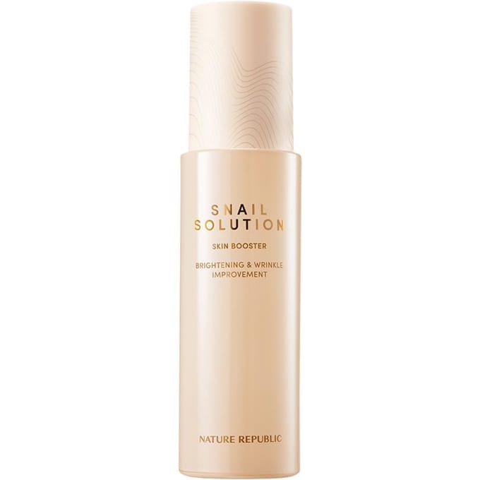 Nature Republic Snail Solution Skin Booster & Emulsion (3 opties) #Skin Booster 1PCS white