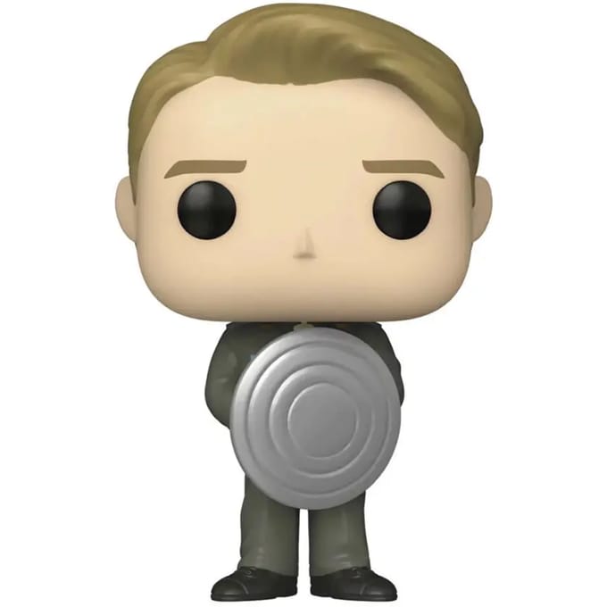 Funko Pop! Marvel Studios: Captain America - Captain America with prototype shield Exclusive #999
