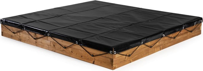 WITBOSCH - Zandbakhoes - Waterdicht zeil - 224 x 224 cm - 650 gr/m²