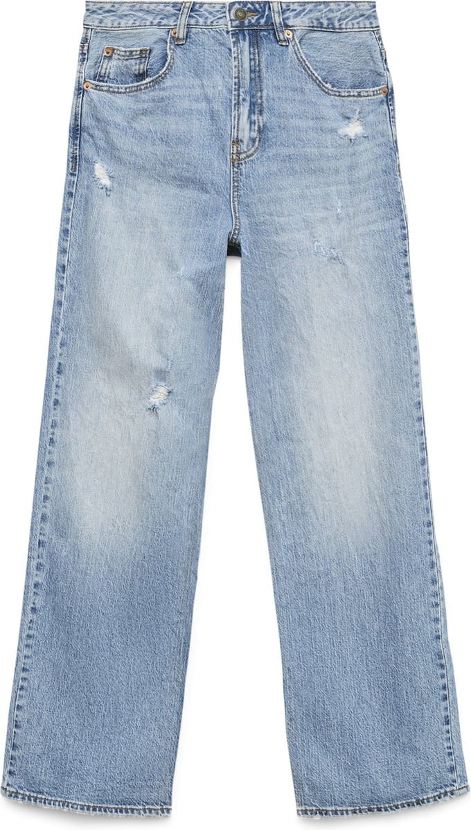 Vero Moda Wide fit jeans VMTESSA High rise Straight fit Jeans