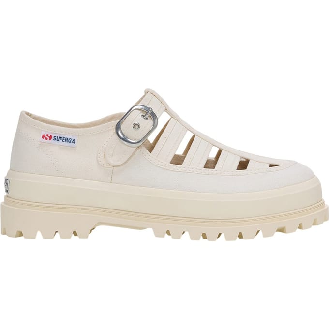 Superga Dames/Dames 3541 Alpina Gurkha Vissers Sandalen (Gebroken wit)