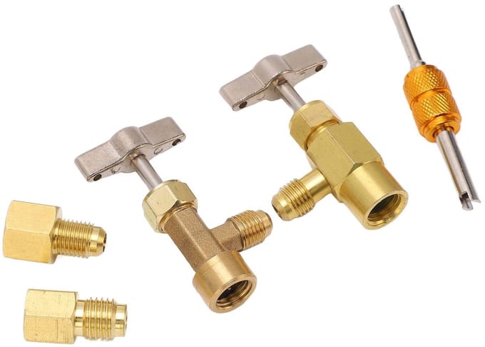 Dailygoods - Koelmiddeldispenser met Tankadapter en Lekvrije Dispenserklep